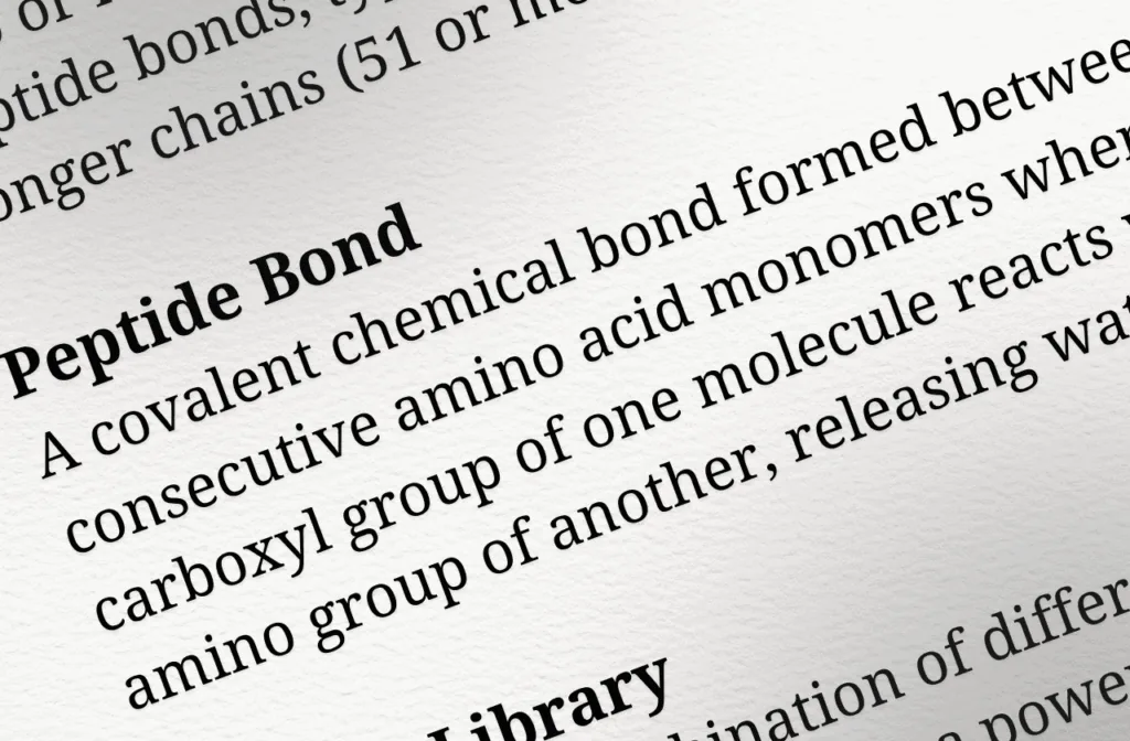 Peptide Glossary: Essential Definitions and Terminology