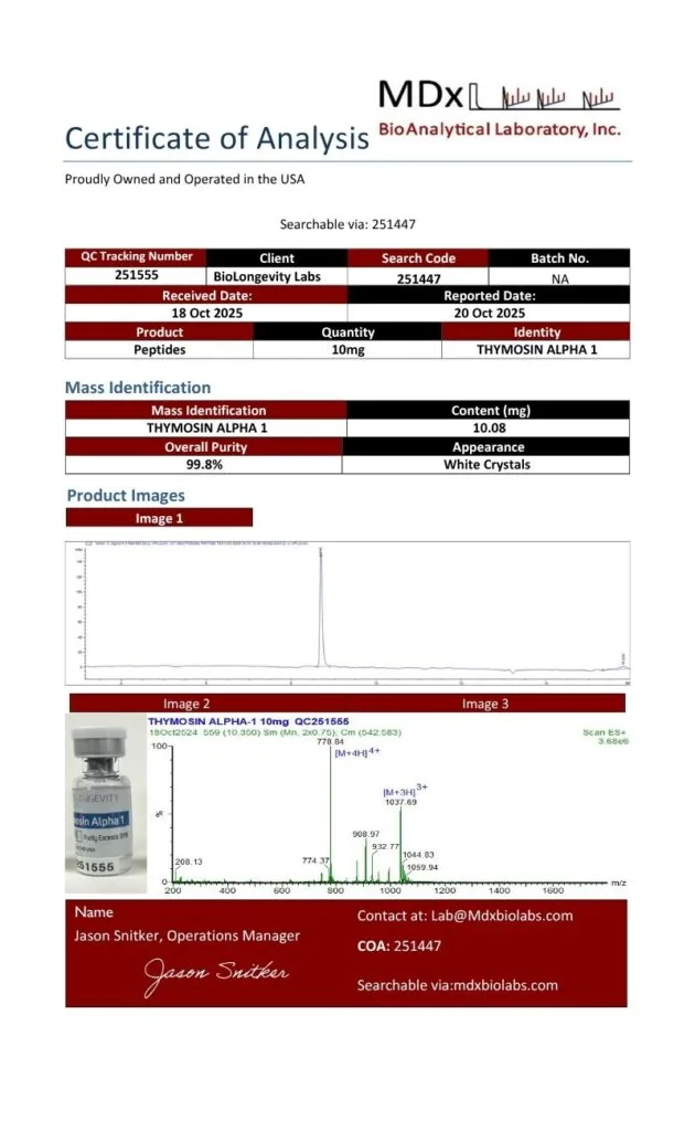 Thymosin Alpha 1 (251447)