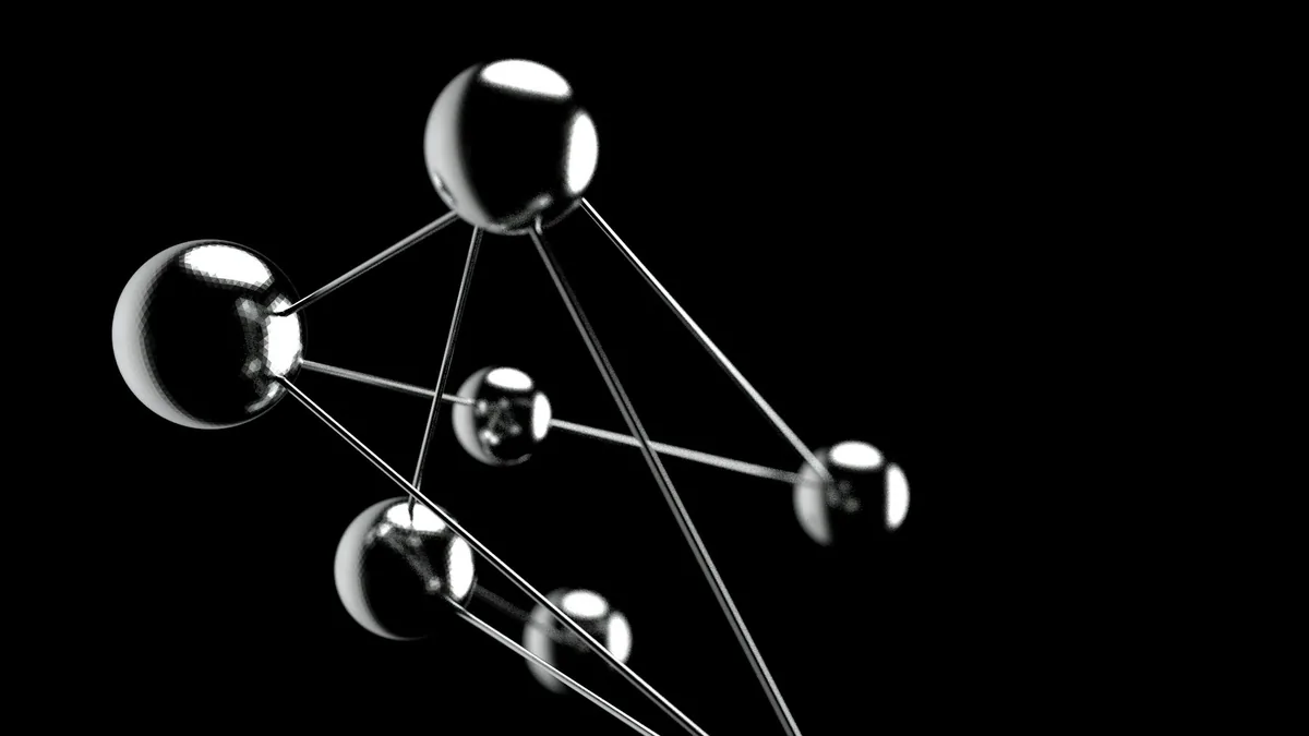 Is NAD+ a Peptide? Function and Mechanisms Explained 1 Black and white NAD+ molecule