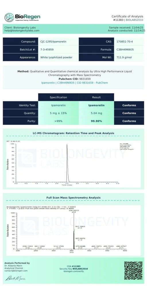 CJC-1295 Ipamorelin (11383)