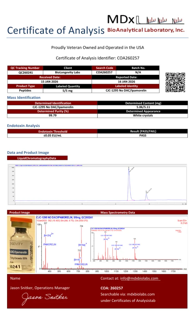 CJC-1295 No DAC / Ipamorelin (260257)