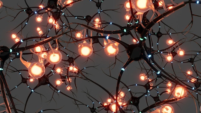 Selank vs Semax: Anxiolytic and Cognitive Research Compared 1 Selank vs semax featured image, neurons firing
