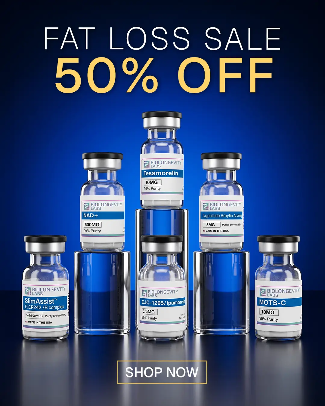 BLL Fat Loss Sale Mobile | The World's Most Advanced Research Peptides and Bioregulators