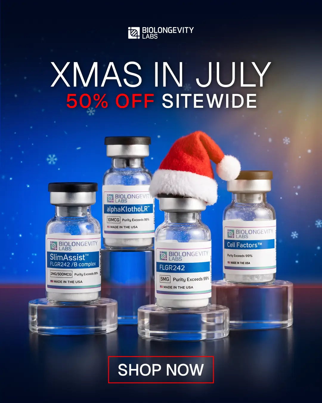 BLL XMAS Mobile | The World's Most Advanced Research Peptides and Bioregulators