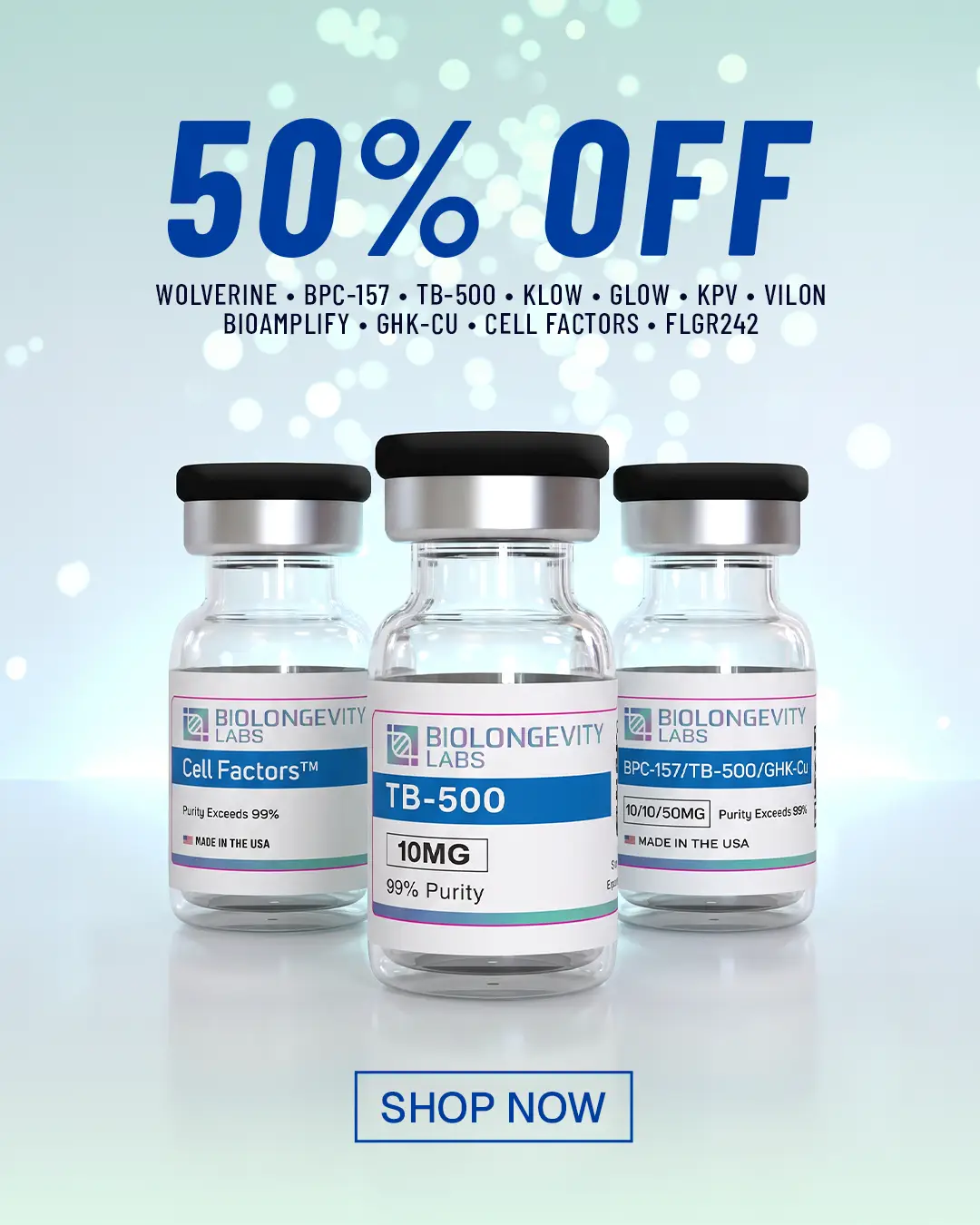 Mobile BLL Healing Sale 5 | The World's Most Advanced Research Peptides and Bioregulators